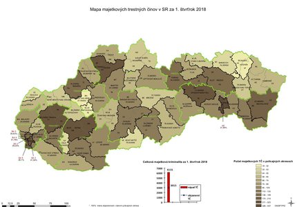 mapa trestnych cinov