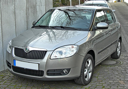 Ukradnutá Škoda Fábia II