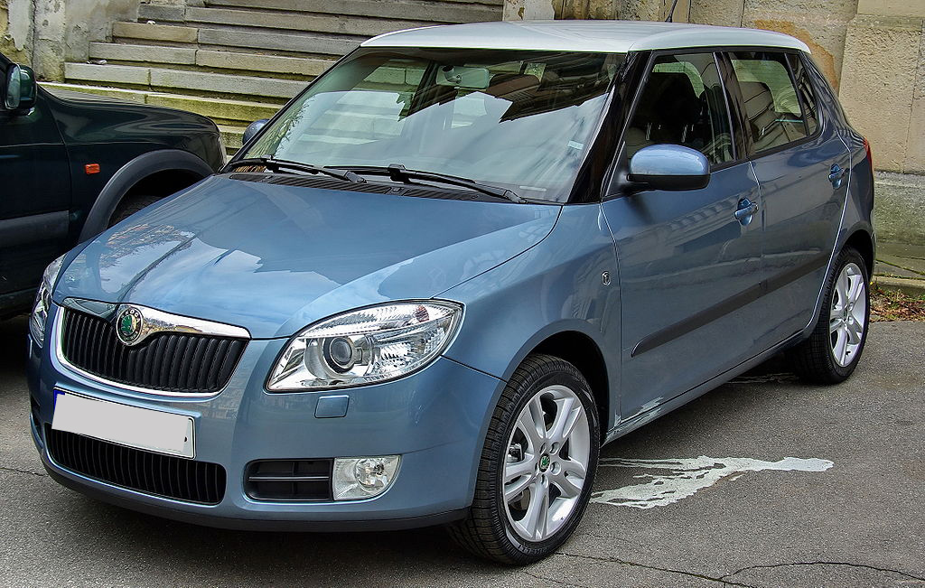 najdena skoda fabia II